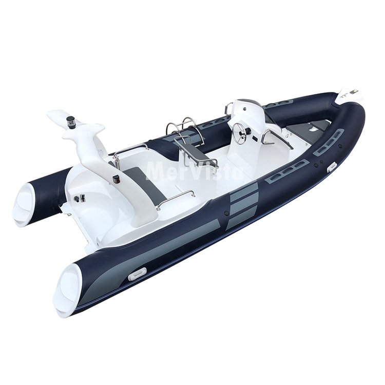 19ft 5.8m Fishing Boat Fiberglass Deep V Hull Fiberglass Boat Houseboat Hypalon Pontoon Boat
