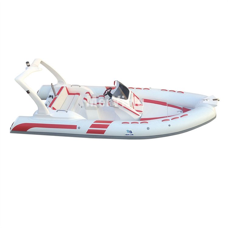 19ft 5.8m Fishing Boat Fiberglass Deep V Hull Fiberglass Boat Houseboat Hypalon Pontoon Boat