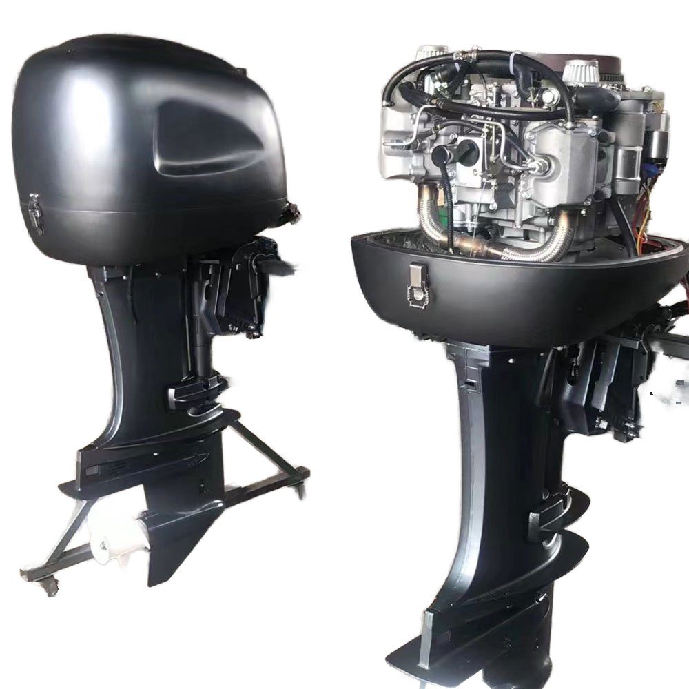 25hp Diesel Outboard Boat Motor 4 Stroke Water Cooled Easy to Operate with Electric Start Euro 4 Emission Standard