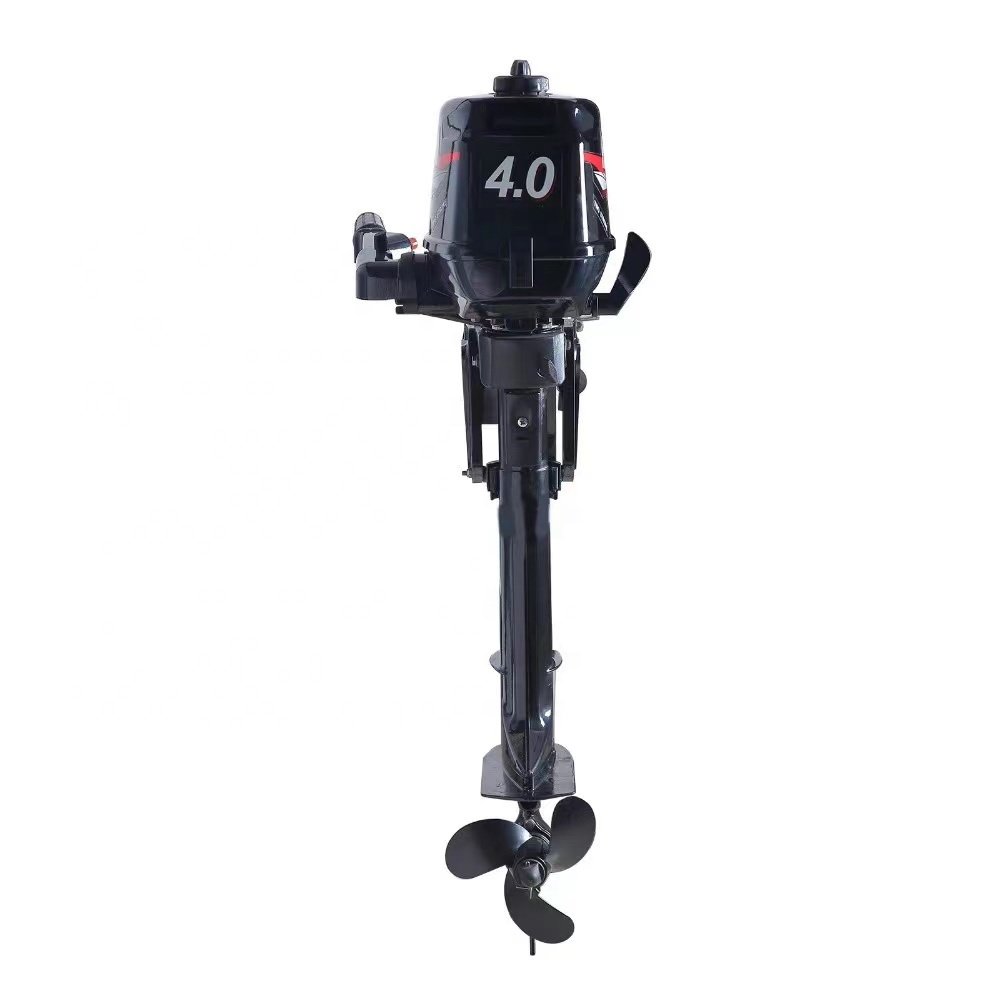 High Quality Outboard Motors Hangkai 2 Stroke 4hp 74.6cc 2Stroke Boat Engines 4hp Mini Boat Engine Price for Rowing Boats