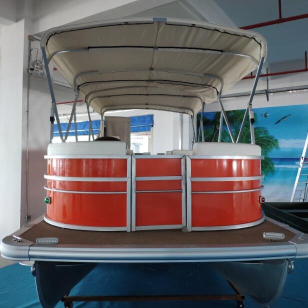 Best 22 Ft Luxury Party Fishing River Custom Pontoon Boats for Sale