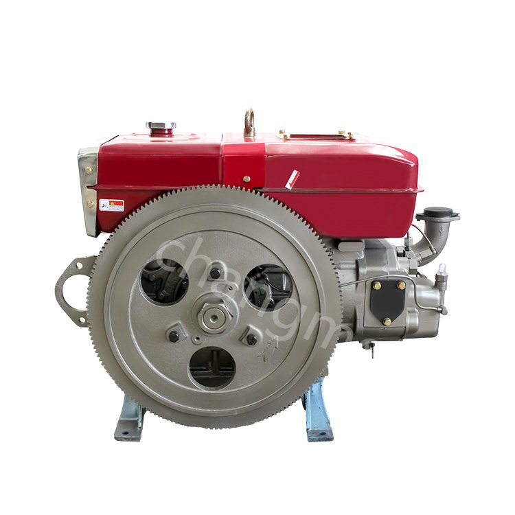 Factory Price New 20HP 4-Stroke Diesel Motor 22HP Water Pump Electric Start Single Cylinder 1115 Engine Water-Cooled Style