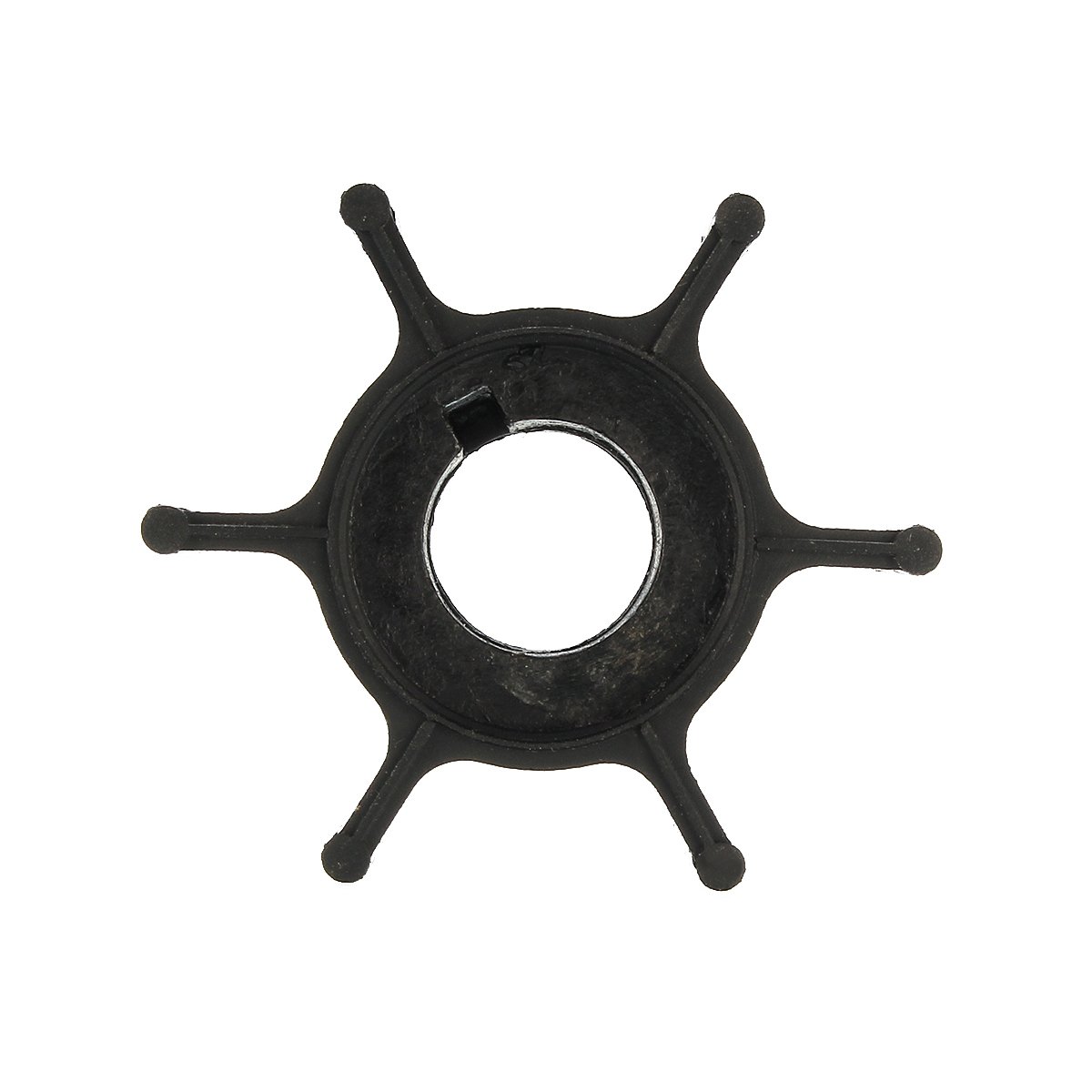 Water Pump Impeller for 6HP Outboard Boat Motor 6G1-44352-00 Sierra-18-3066 Black Rubber 6 Blades Boat Parts