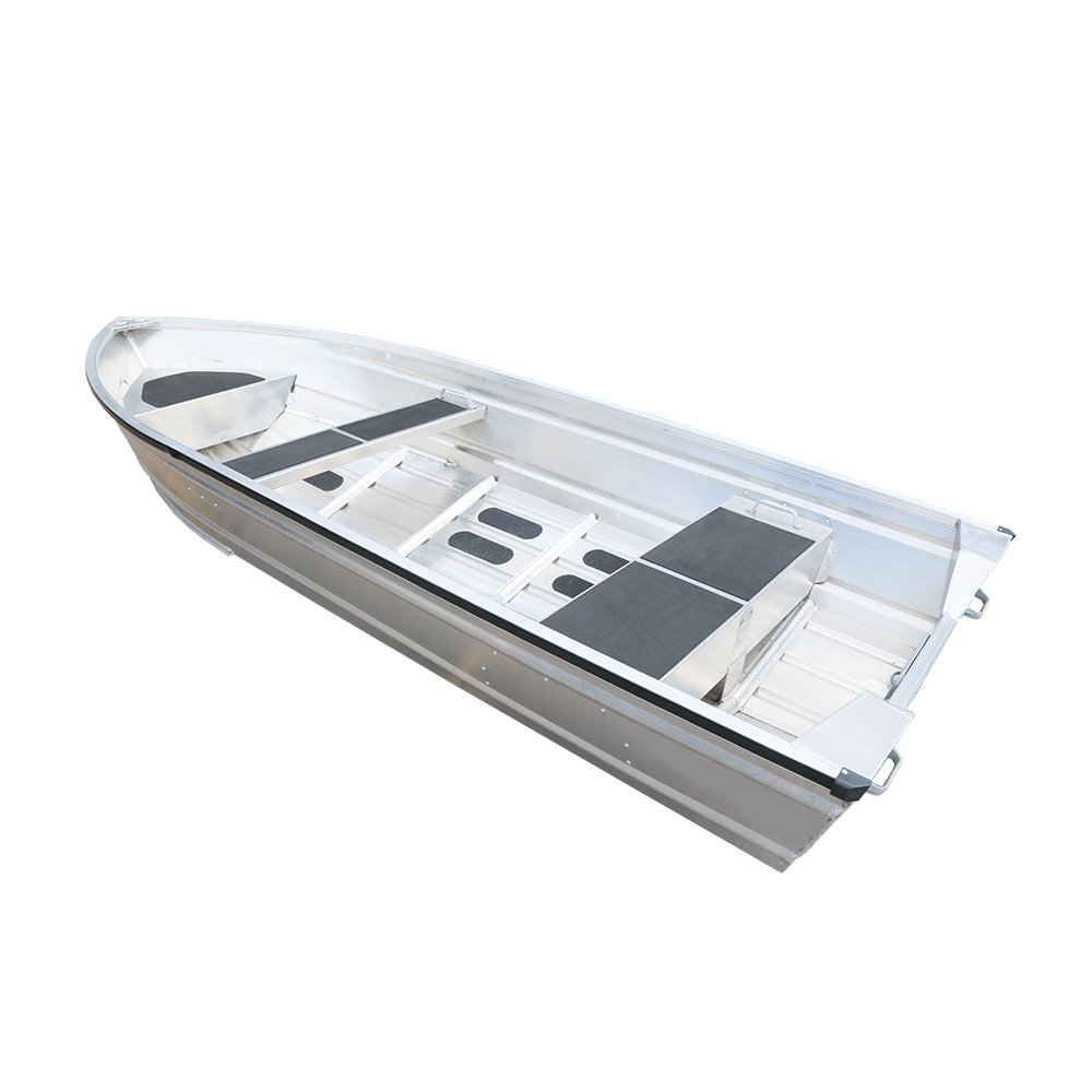 14ft Full Welded Small Flat Bottom Boat/ Fishing Vessel/ Jon Ship With LED