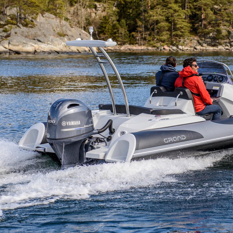 Yamaha Quality 90hp Four-Stroke Outboard Engine with Electric Start Water-Cooled for Boats