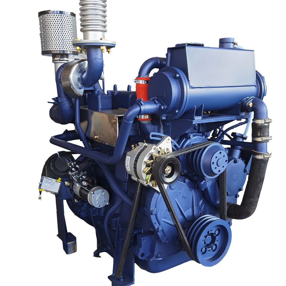 Factory Price Ricardo 100hp 4-Stroke Inline 4 Cylinder Inboard Marine Diesel Boat Engine for Sale With CCS