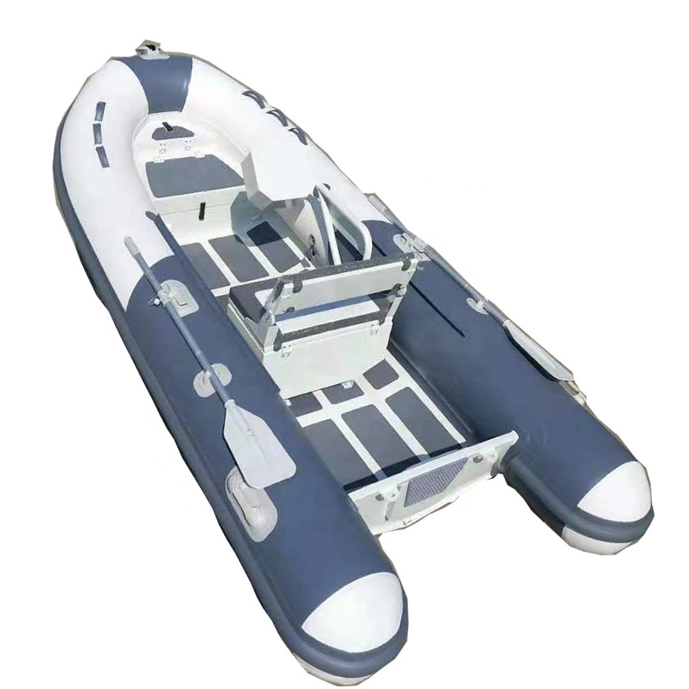 3 M Sport Yacht Aluminium Floor PVC Inflatable Boat with Inboard Engine Durable and Stylish Hull Inflatable Boat