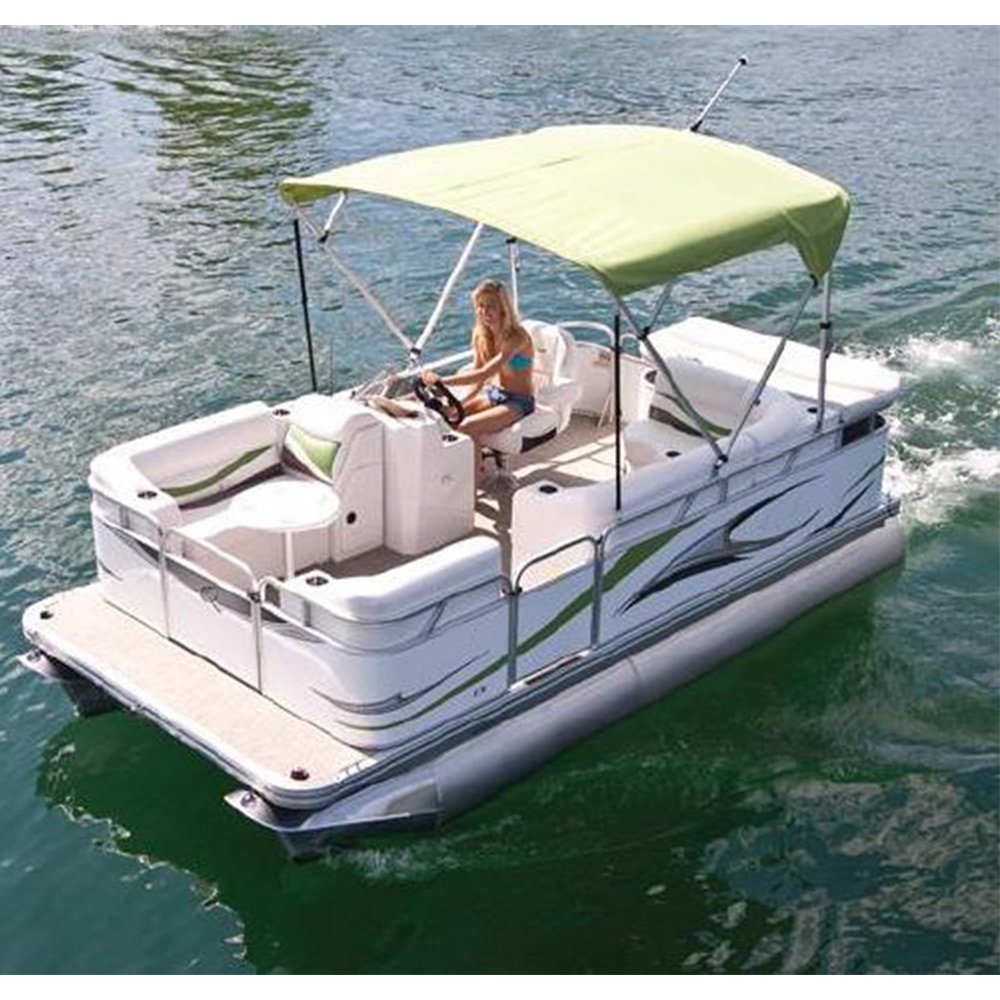 Kinocean Ecocampor 2020 16 Foot Tiny Pontoon Hibrid Boat Mini Cheap Aluminium Small New Pontoons for Sale