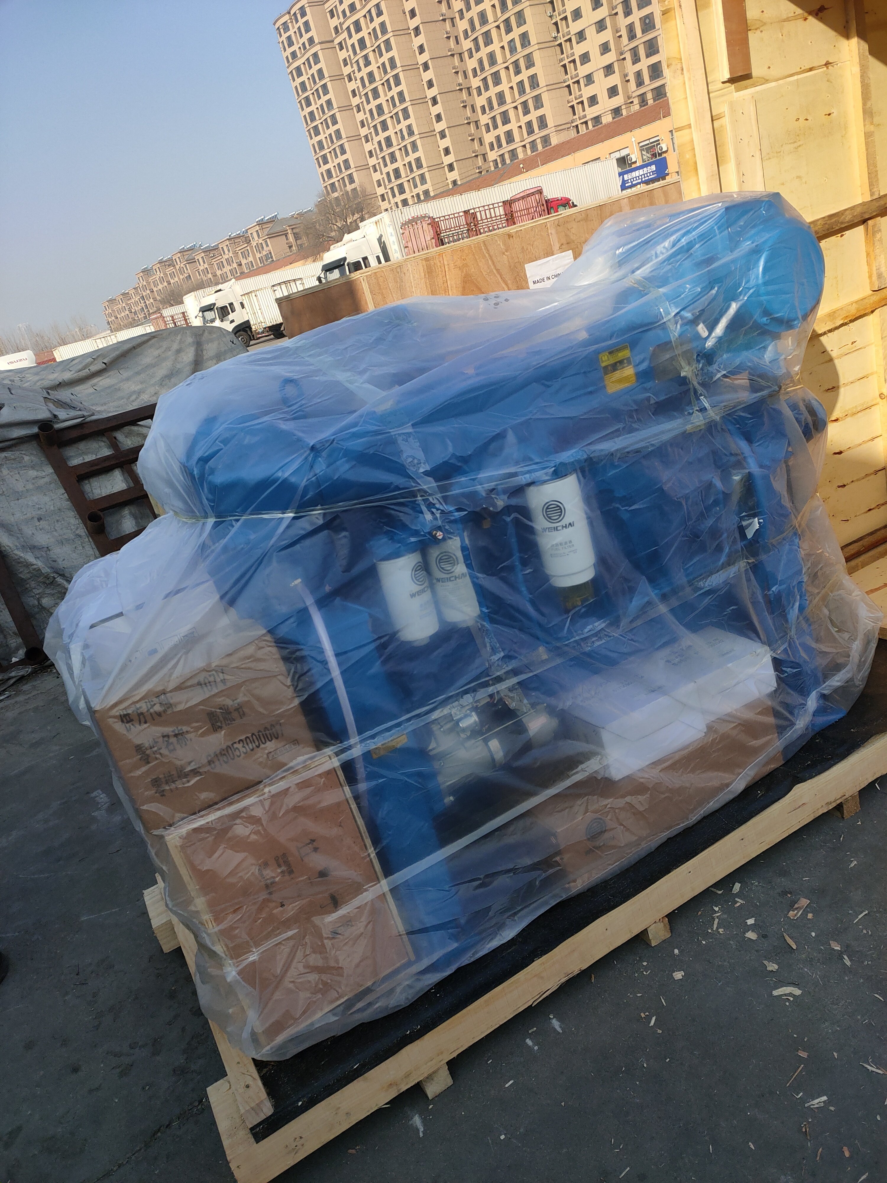 Brand New WEICHAI Marine diesel Inboard Engines for Fishing Boat WD10 170hp/240hp/300hp/326hp