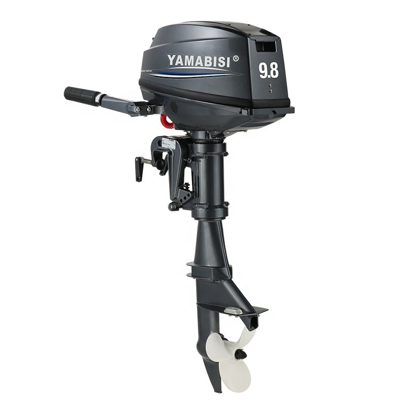YAMABISI 2 Stroke 9.8hp Outboard Motor Outboard Engine Boat Engine T9.8