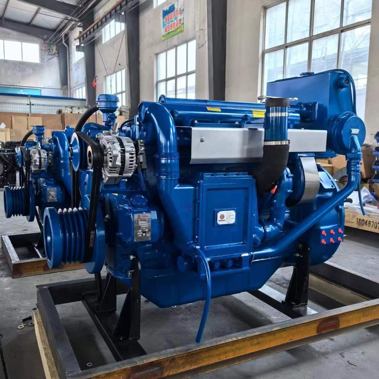 High Quality WP6 198hp 2300rpm Marine Diesel Engine for Boat WP6C198-23