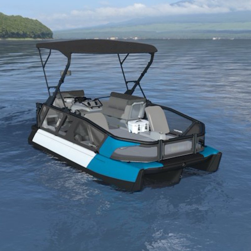 2025 All-NEW 19ft Luxury Mini Party Yacht Boat Fully Configurable Sport Yacht with Aluminum Hull and Outboard Engine