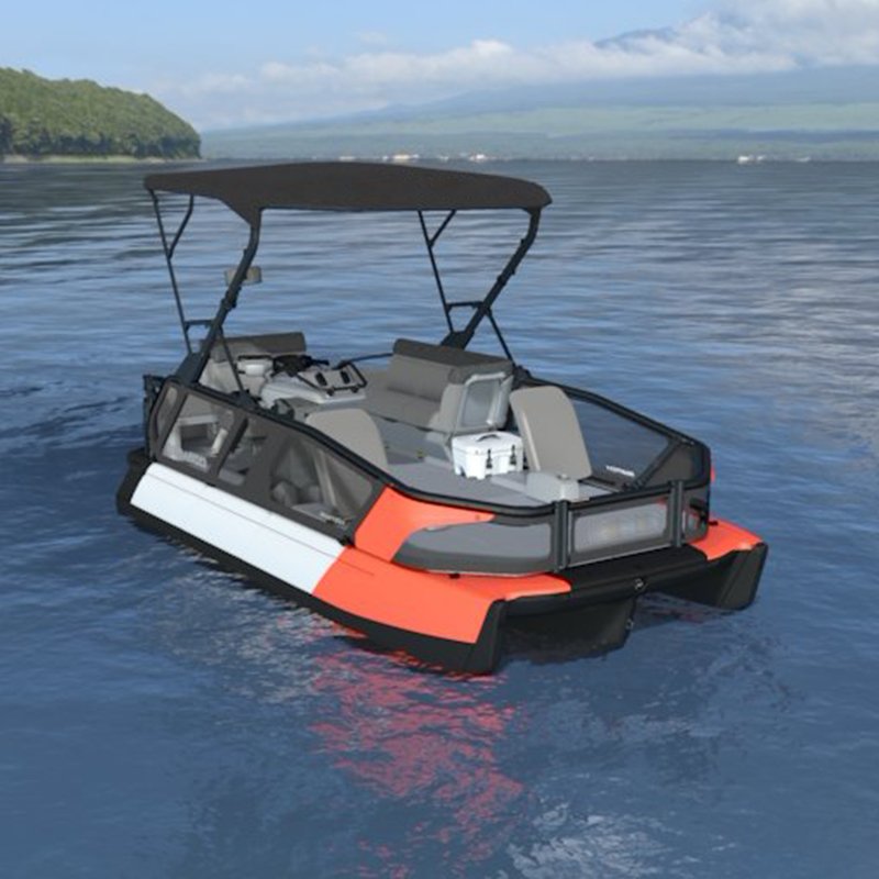 2025 All-NEW 19ft Luxury Mini Party Yacht Boat Fully Configurable Sport Yacht with Aluminum Hull and Outboard Engine