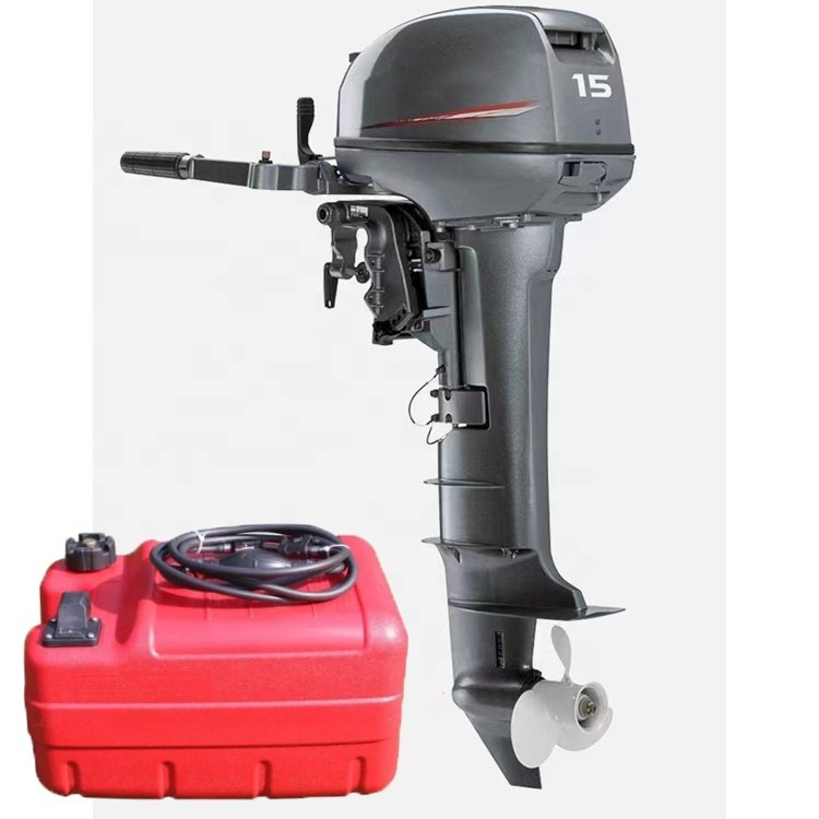 Wholesale New Yamaha 15hp 2 Stroke Same Style Outboard Motor E15dml 6B4 Long Shaft Boat Engine Hot Selling Outboard Engine