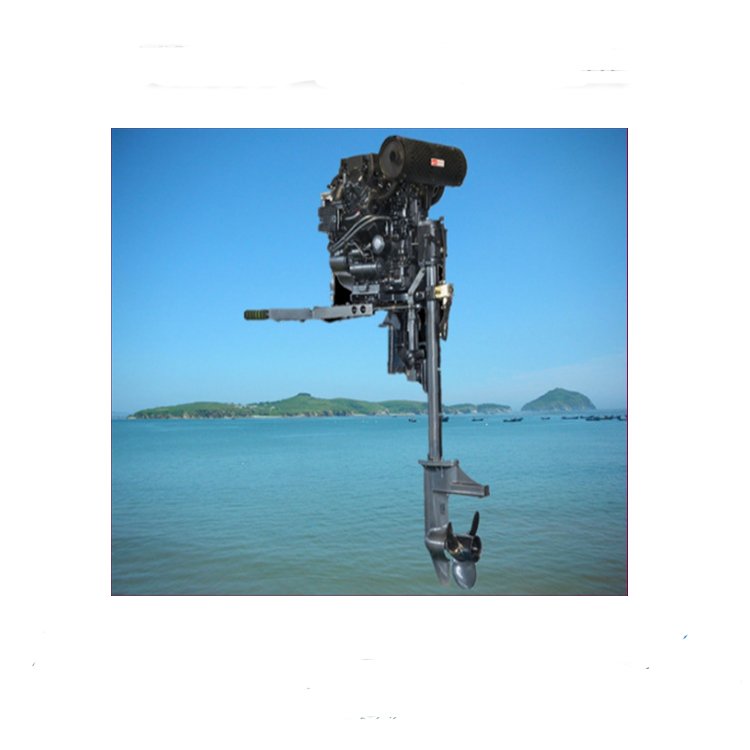 Chinese 4 Stroke,15HP air Cooled diesel Boat Engine Outboard Motor for Sale