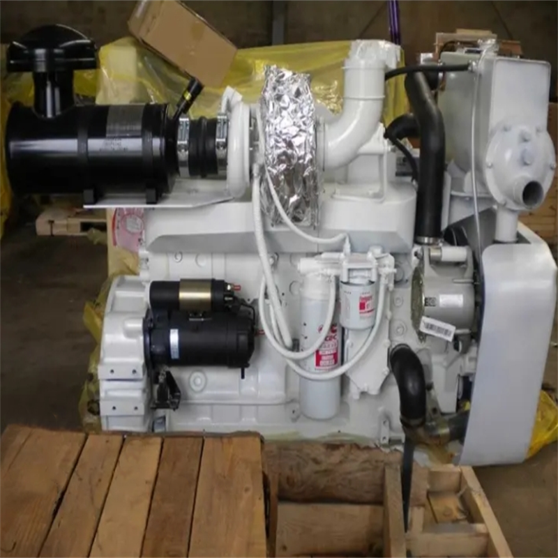 Engine Assembly 6CTA8.3-M188 Marine Small Boat Engine With Advance Gearbox 180hp Fishing Boat Engine