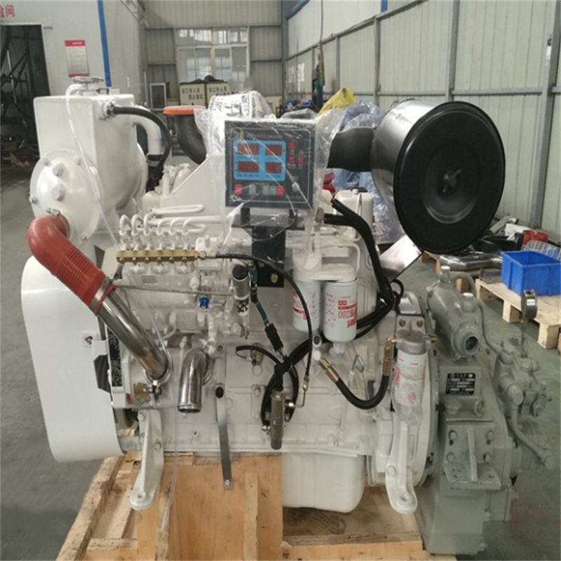 Engine Assembly 6CTA8.3-M188 Marine Small Boat Engine With Advance Gearbox 180hp Fishing Boat Engine