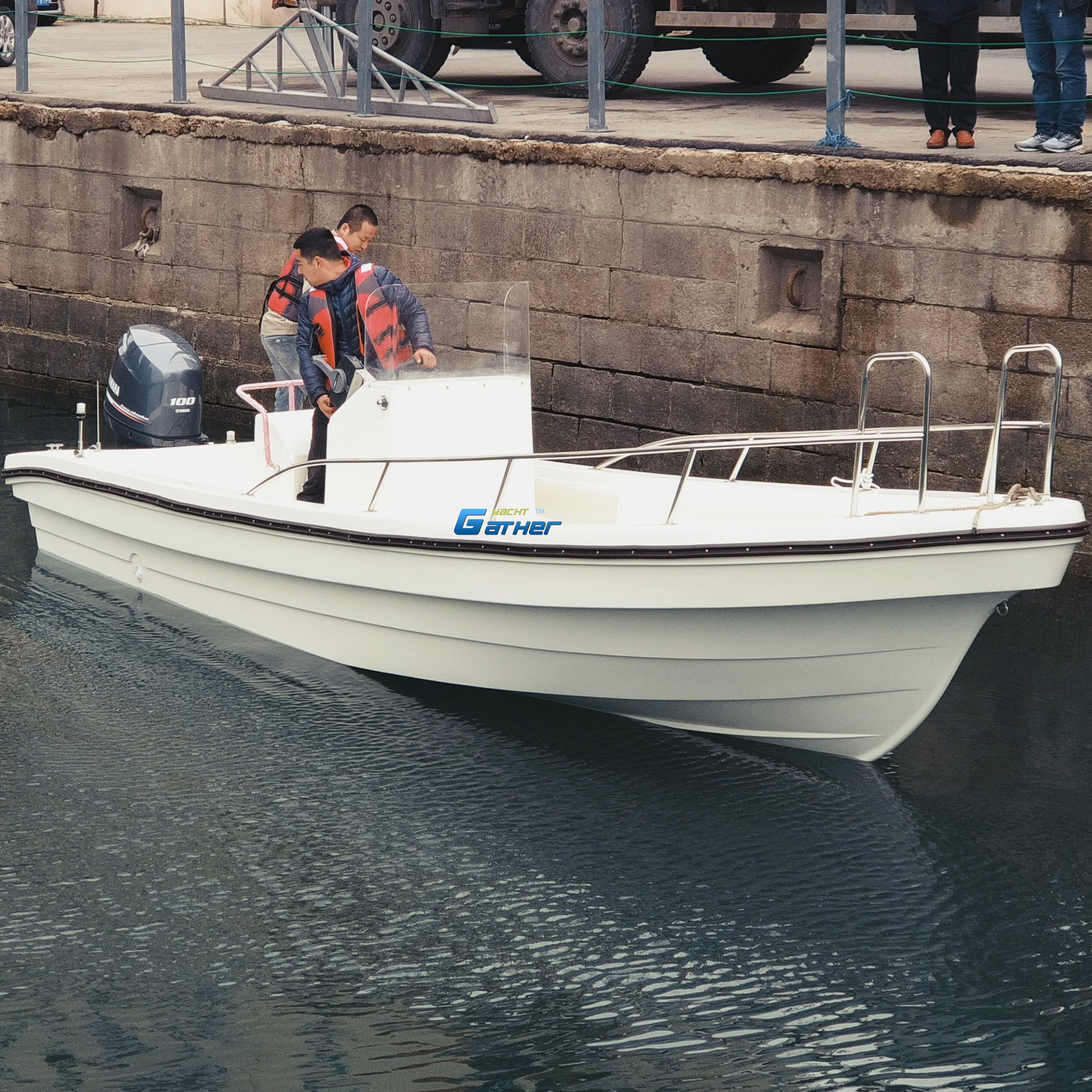 Gather Yacht Hot Sale 22ft Motor Speed Boat