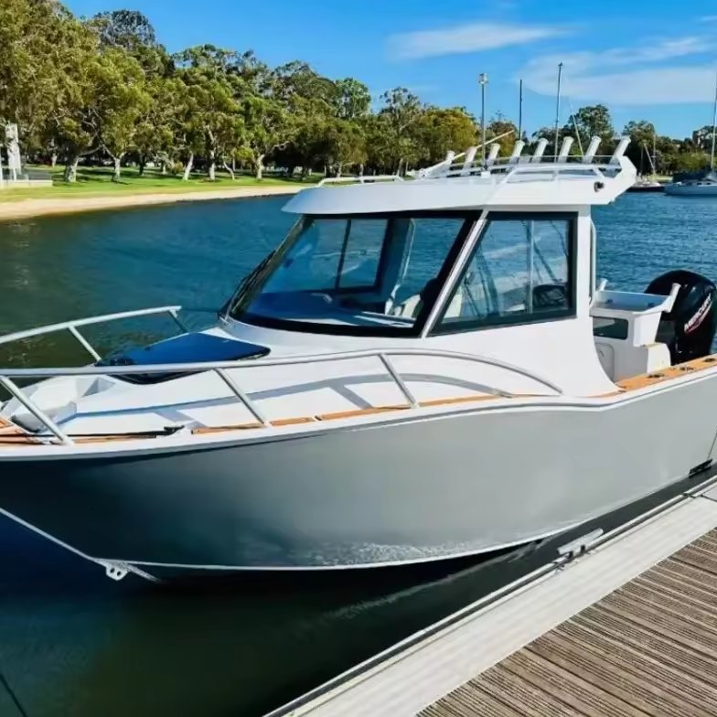 Aluminum Boat Profisher 7.5m Aluminium Fishing Boat for Sale America