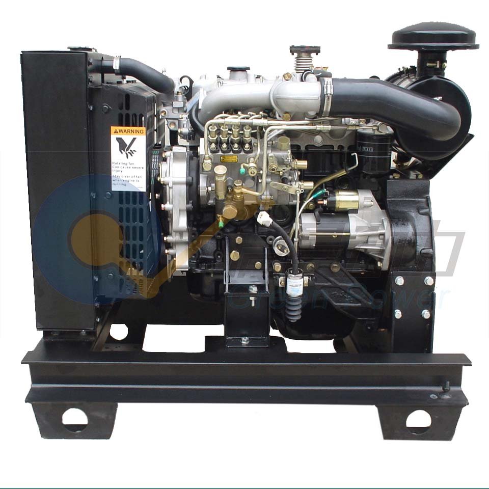 22 KW Water-Cooled Electric Start 4-Stroke Isuzu-Tech Diesel Engine