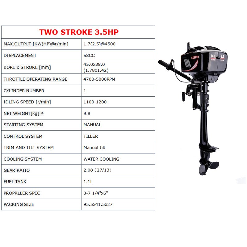 Specializing in the Production of 1.1L Gasoline Outboard Fishing Jet Boat Engine Outboard Motor