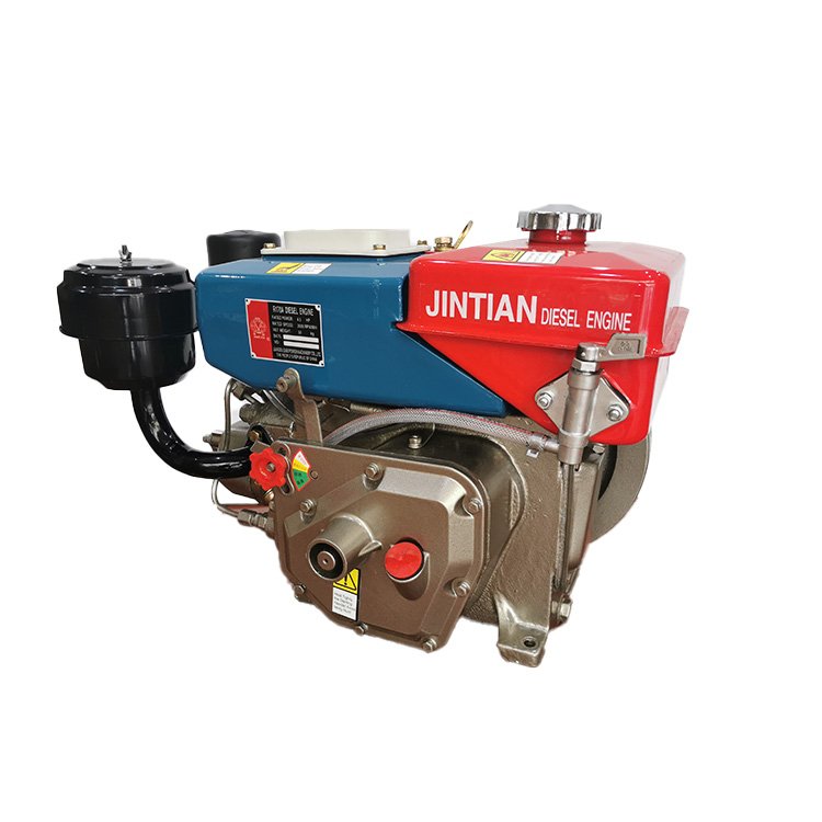 Moteur diesel Monocylindre Horizontal 4 Temps 4 Chevaux Refroidi Par Eau R170A