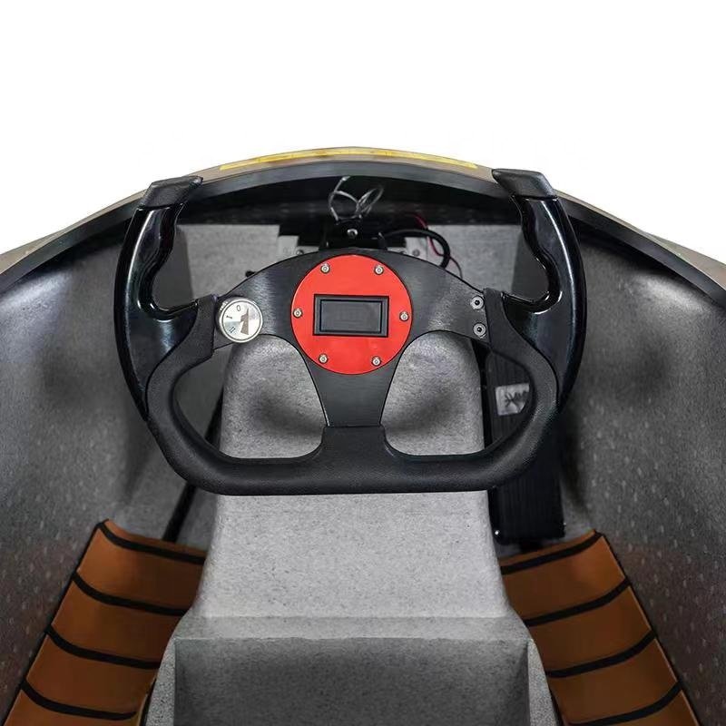 Good Design Personal Single Deck Fast Speed Electric Small Kart Jet Boat with Motor for Sale