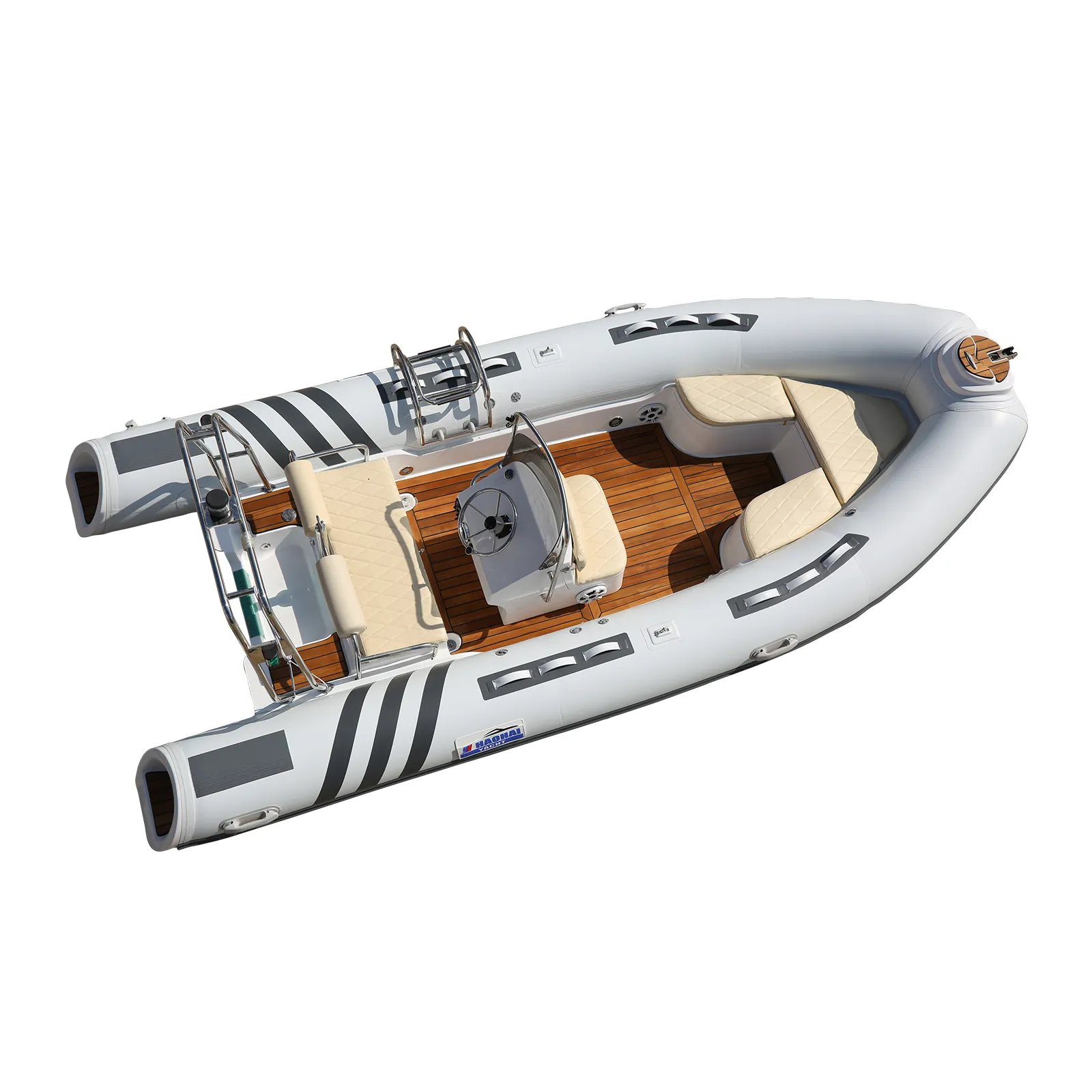 Inflatable Fiberglass Boat Combo Set Engine Drifting Fishing Entertainment PVC Rib Boat Material 1.2mm Sport Family Rowing Boats
