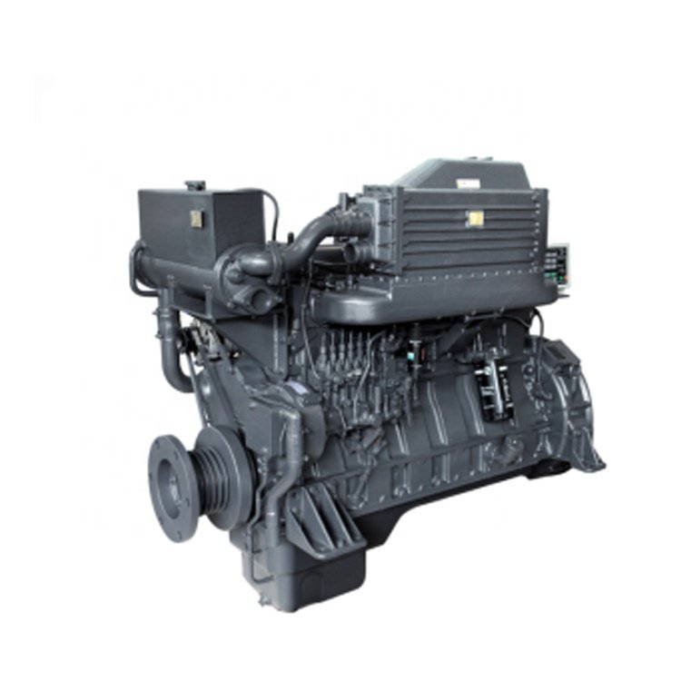 China Manufacturer in Stock SDEC 1800rpm Rated Speed Turbocharged 330kw Inboard Water Ship Jet Boat Marine Engine