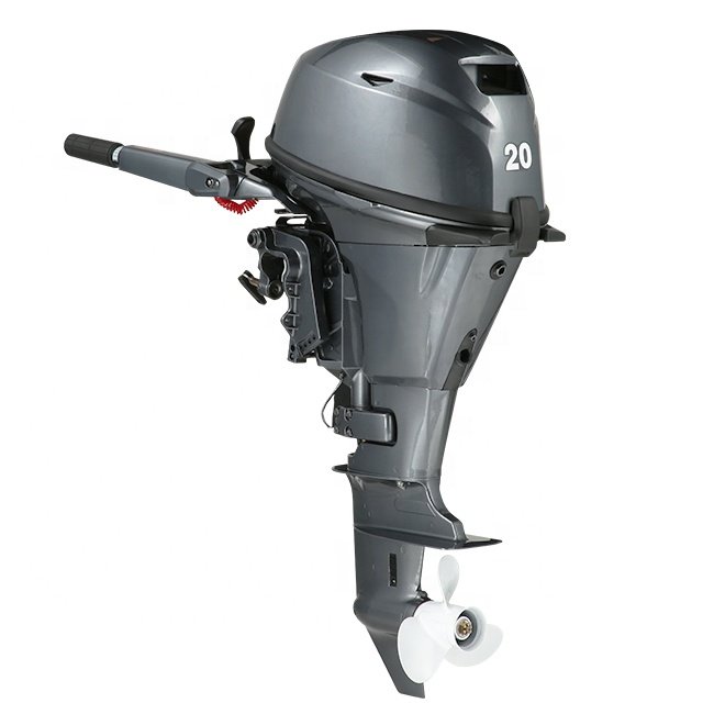 CE Approved MSA 20hp 4 Stroke Outboard Motor Water-Cooled Gasoline Fuel Manual Electric Start Option for Boat Engine