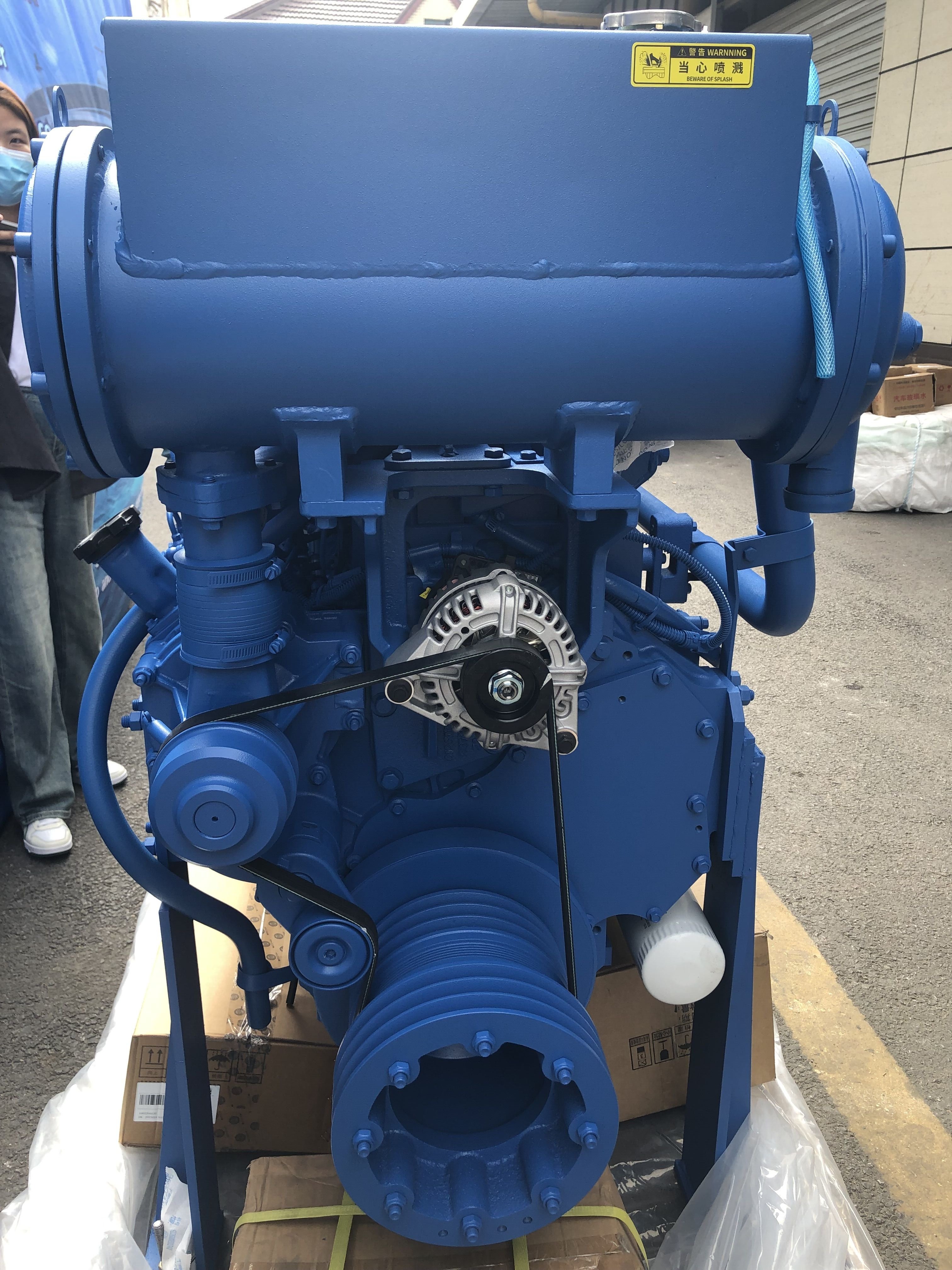 GENUINE WEICHAI MARINE DIESEL ENGINE WD12 375HP 2100RPM for BOAT YACHT 3 YEARS WARRANTY