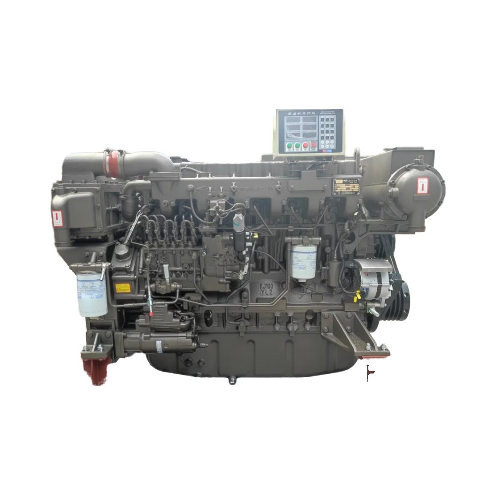 Yuchai YC6MK 350HP Water-Cooled Marine 6 Cylinder Diesel Engine with Electric Start 4 Stroke Turbo Machinery