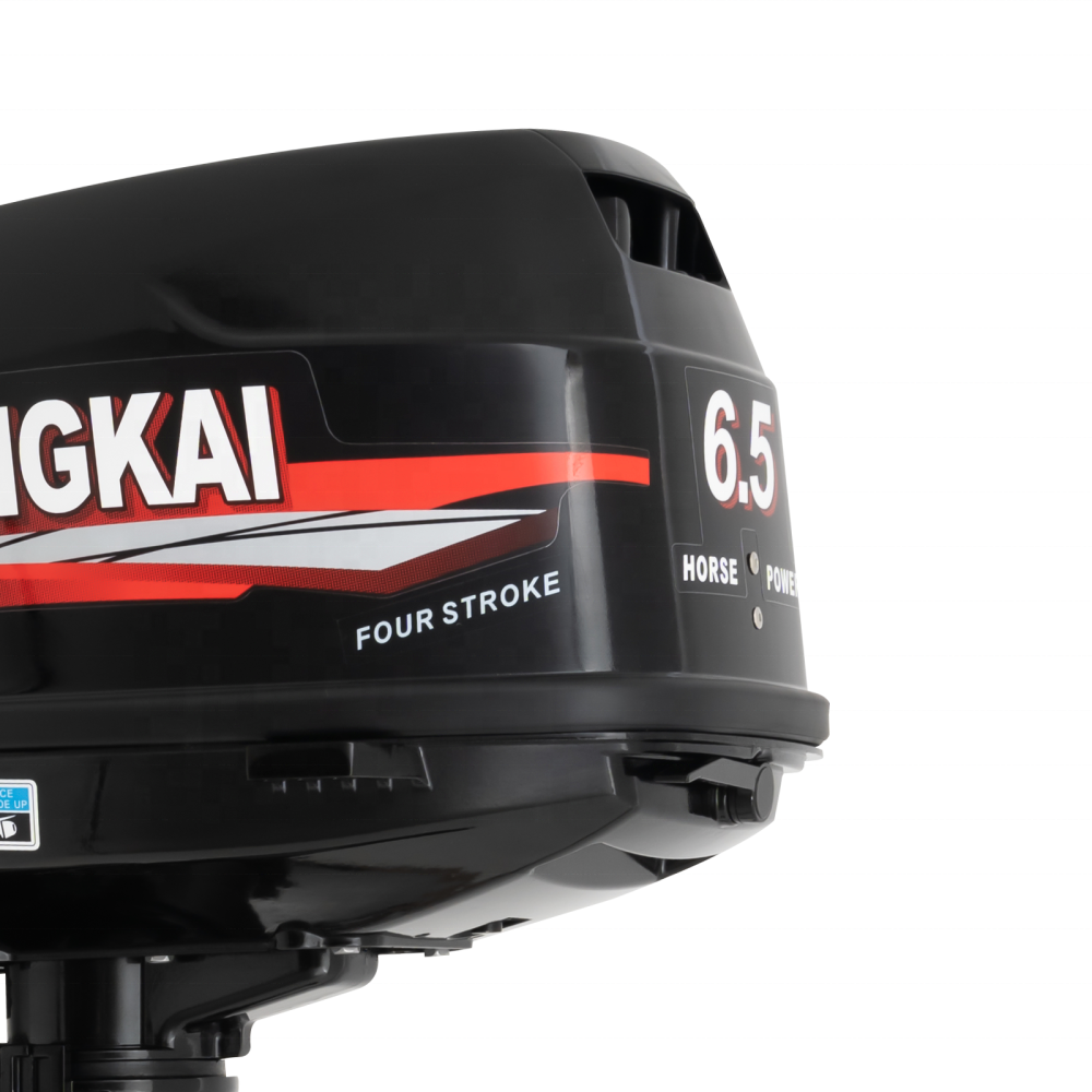 HANGKAI 6.5HP 4-Stroke 123CC Outboard Motor Inflatable Fishing Boat Engine Water Cooling System Motor Fuera De Borda