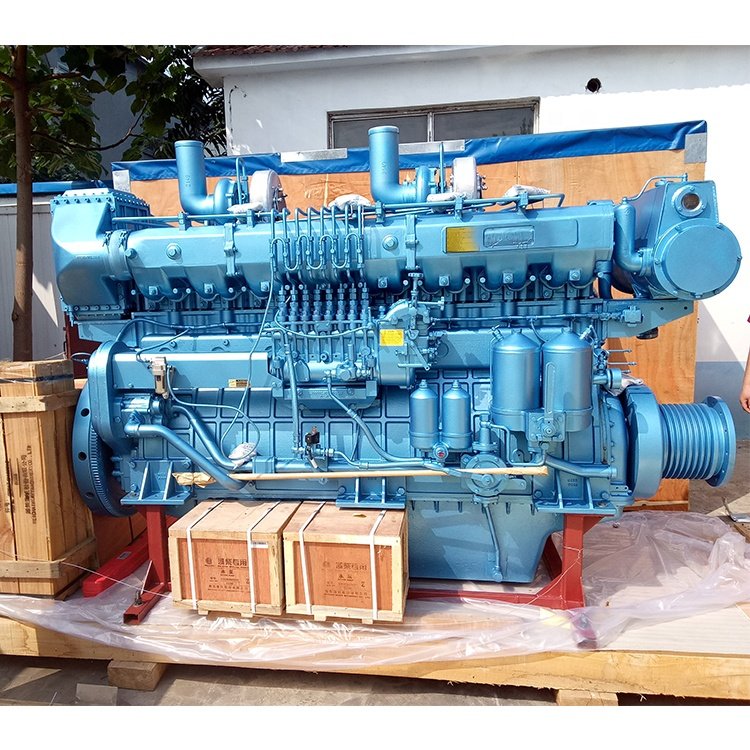 Weichai X170 Series 818hp 8170ZC Marine Diesel Engine (258-735kw) Inboard Motor Boat Engine
