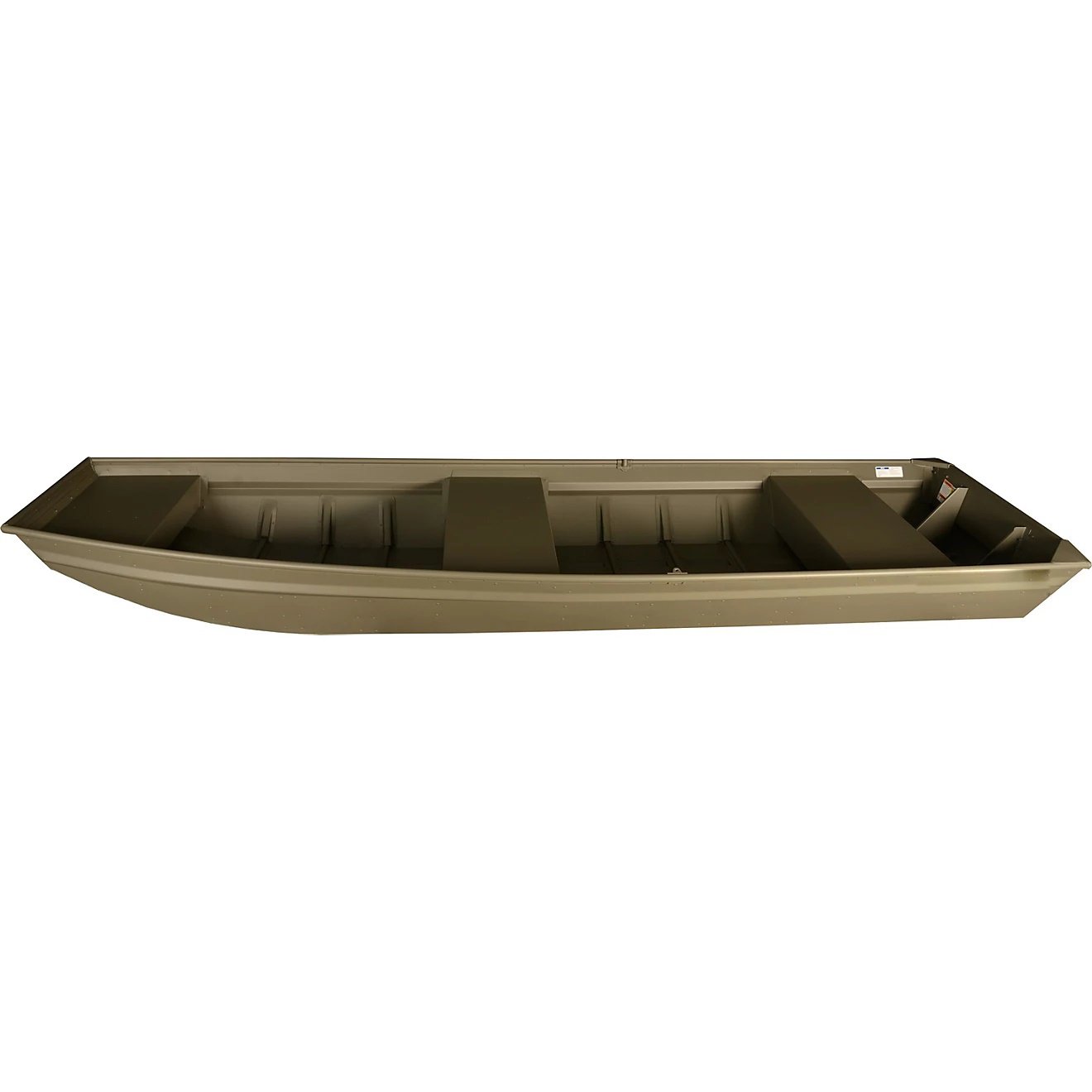 Factory Direct 17ft Durable Aluminum Fishing Row Boat with Engine for Water Operation and Transportation