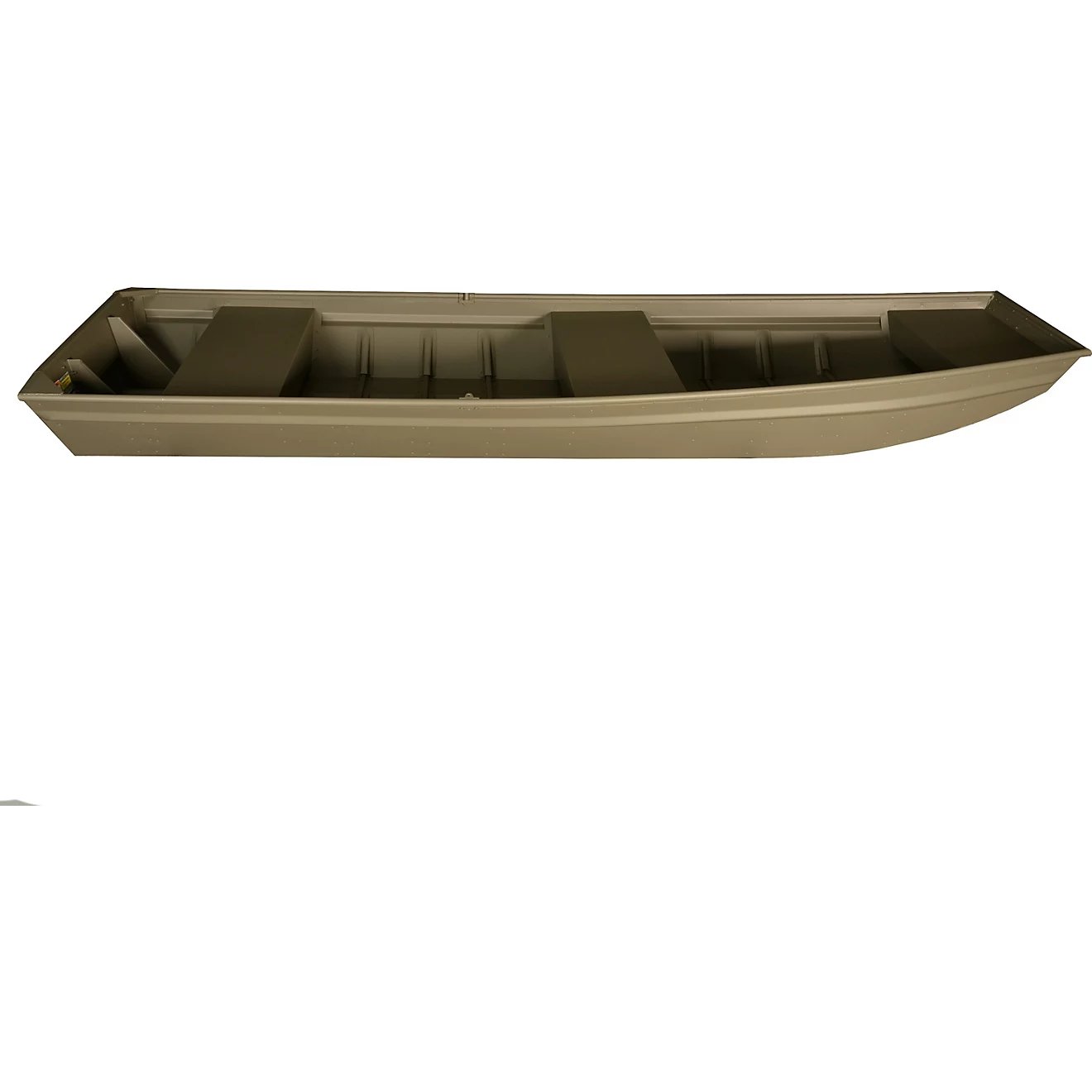 Factory Direct 17ft Durable Aluminum Fishing Row Boat with Engine for Water Operation and Transportation