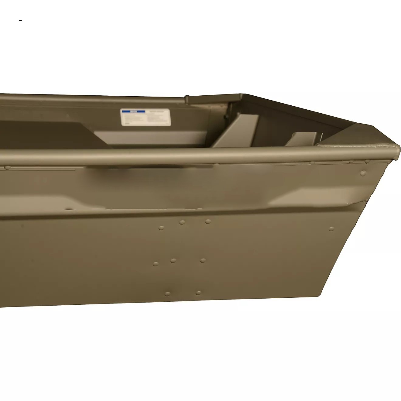 Factory Direct 17ft Durable Aluminum Fishing Row Boat with Engine for Water Operation and Transportation