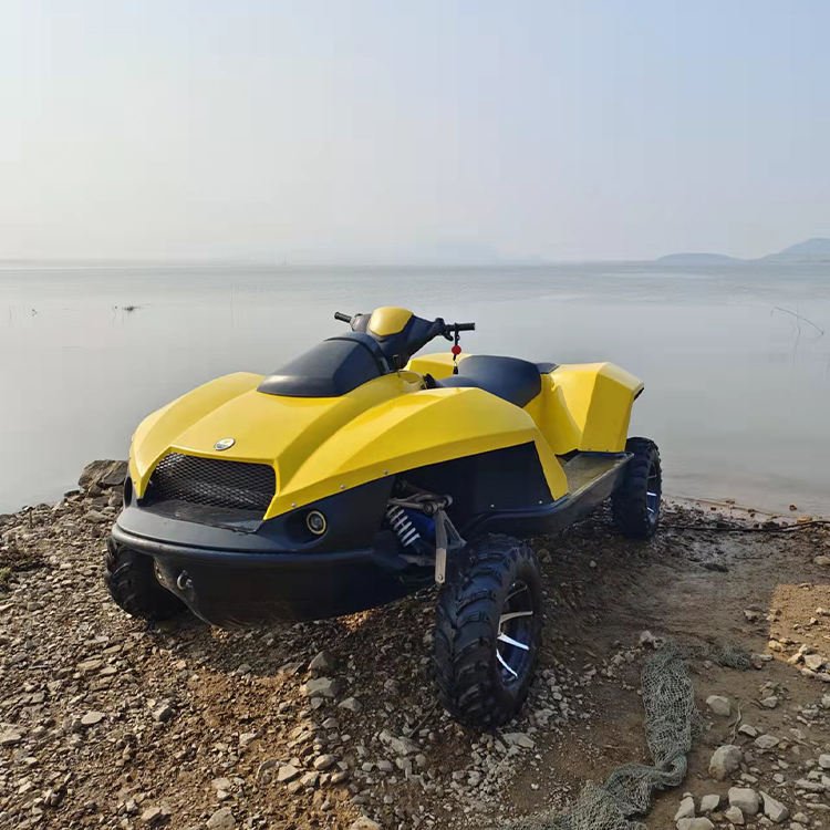 High-Speed 1500cc 4 Stroke Engine Capacity Quadski Argo ATV Vehicle Amphibious Jetski Boat