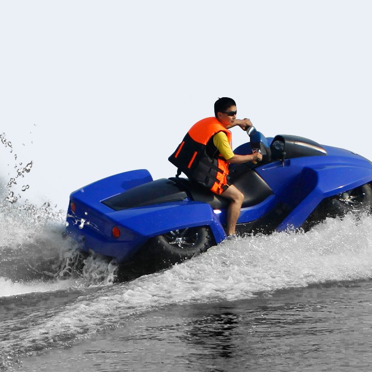 High-Speed 1500cc 4 Stroke Engine Capacity Quadski Argo ATV Vehicle Amphibious Jetski Boat