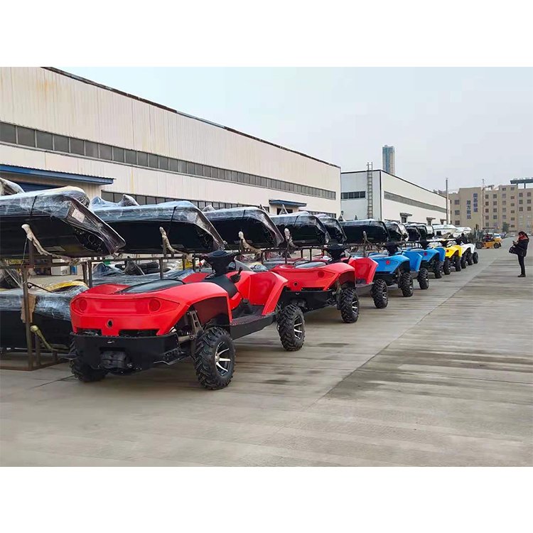 High-Speed 1500cc 4 Stroke Engine Capacity Quadski Argo ATV Vehicle Amphibious Jetski Boat
