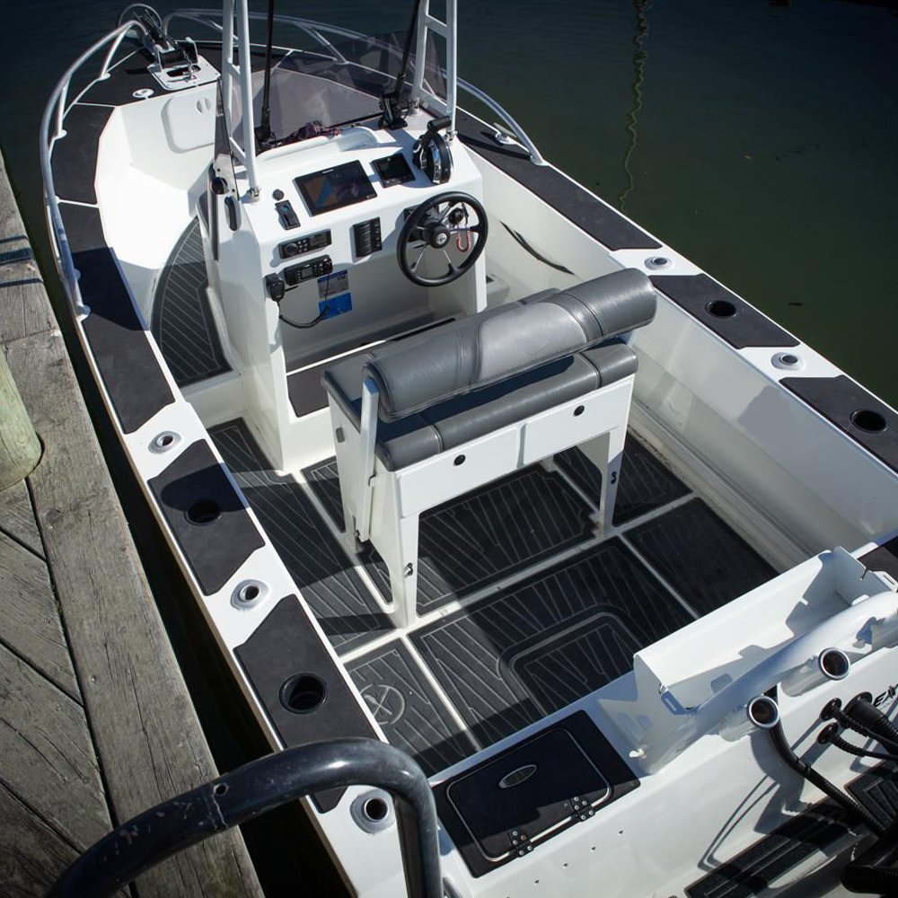 21ft Welded Aluminum Work Boats for Saltwater Fishing and Sport Yachting with Center Console Outboard Engine CE Certified