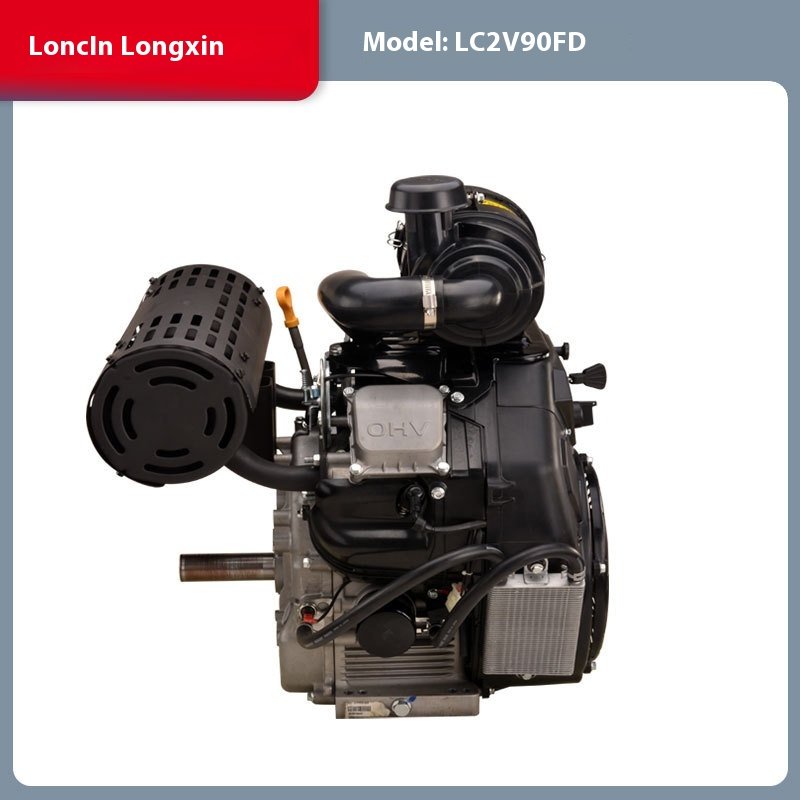 Loncin LC2V90FD 35 Horsepower Gasoline Engine 999cc Four-Stroke Two-Cylinder Air-Cooled with Electric Start