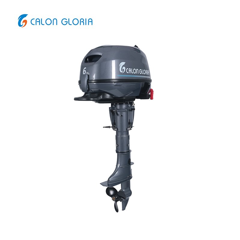 4-Stroke 6 HP Gasoline Outboard Motor Water Cooling Outboard Engine