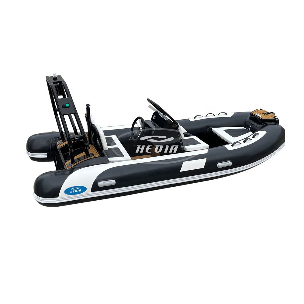 Hedia Factory 390 Aluminum Deep v Boat 1.2 mm Inflatable Boat with Motor