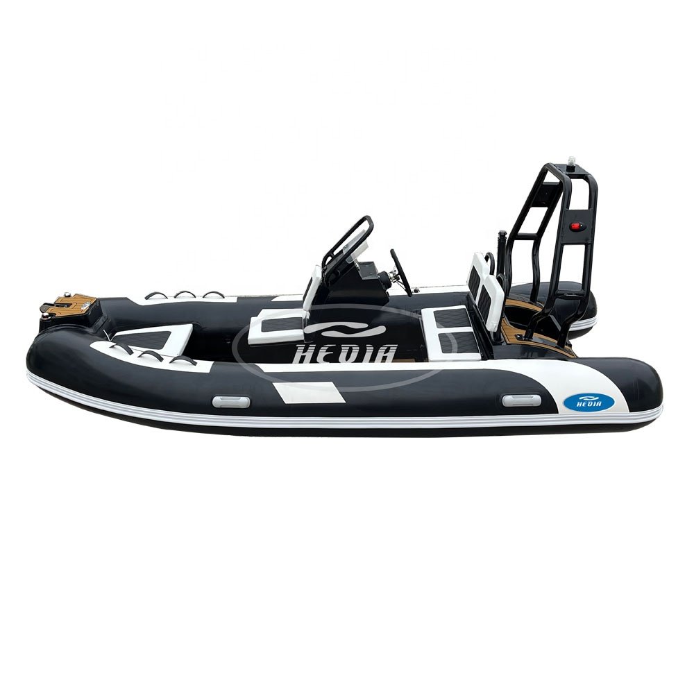 Hedia Factory 390 Aluminum Deep v Boat 1.2 mm Inflatable Boat with Motor