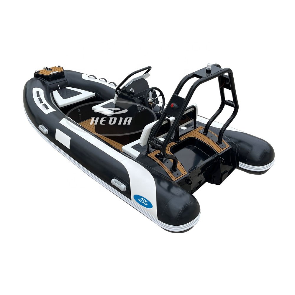 Hedia Factory 390 Aluminum Deep v Boat 1.2 mm Inflatable Boat with Motor