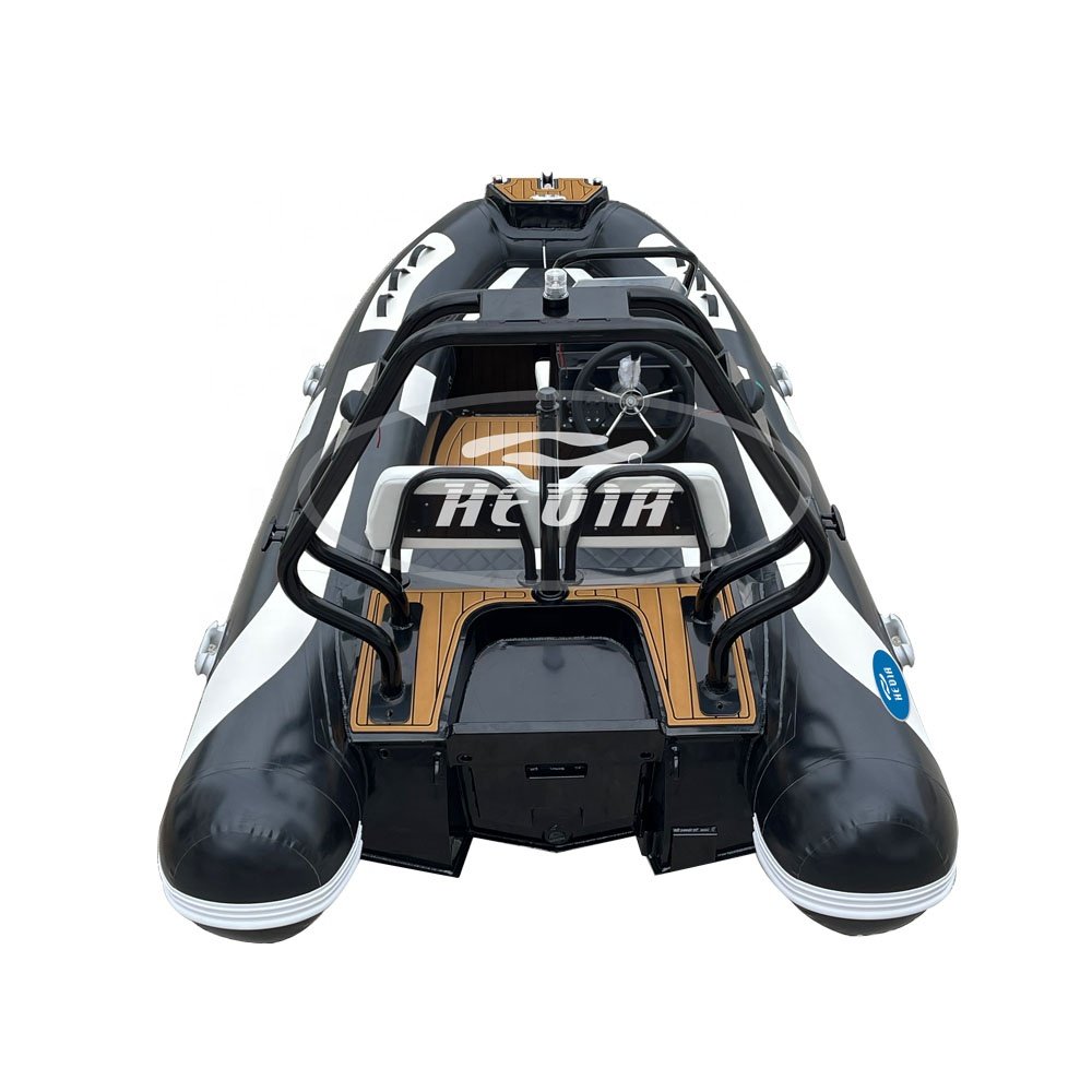 Hedia Factory 390 Aluminum Deep v Boat 1.2 mm Inflatable Boat with Motor