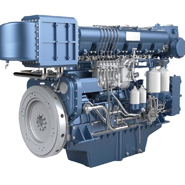 Weichai WH28 Series Marine Inboiard diesel Engine 3600kw 800 Rpm 2400kg with Certificate for Boat