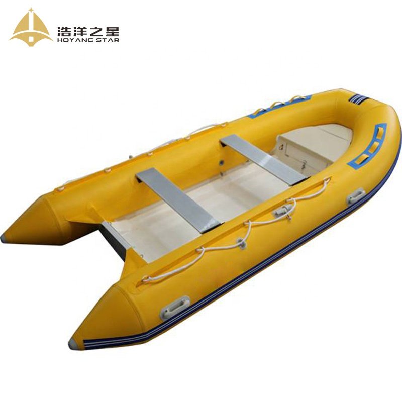 CE RIB New Fashion Luxury RIB 390 Rigid Hull Inflatable Fiberglass Boat for Sale