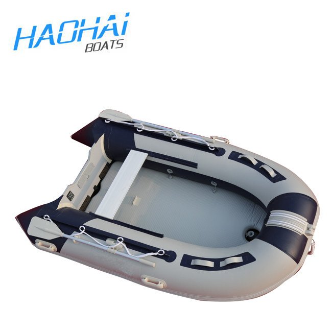 3.6m 11.8ft Double Model Aluminum & Air Deck Fishing Boat PVC & Hypalon Material Outboard Engine Lake Sports Inflatable Sale